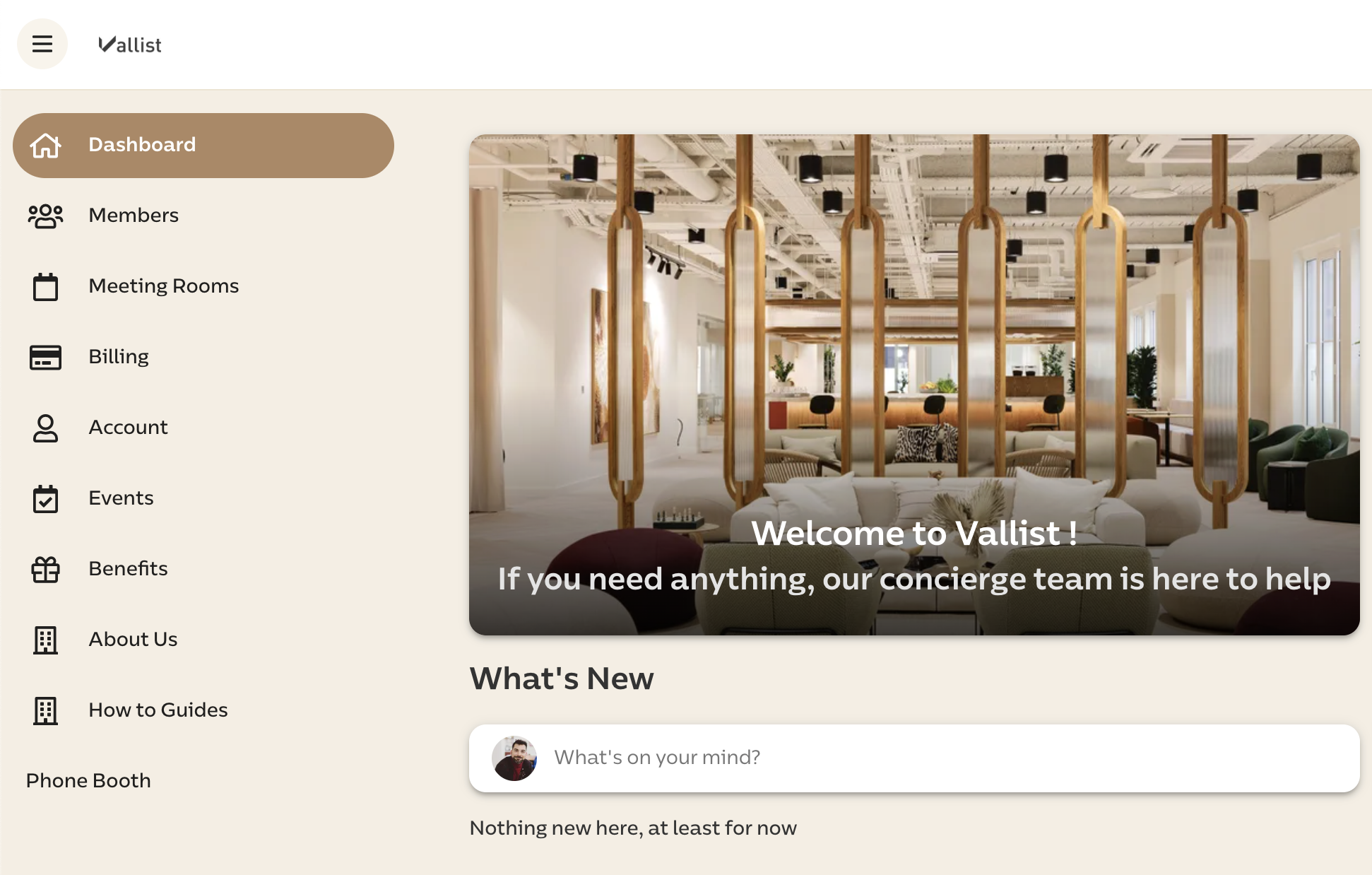 Vallist Members App & Portal